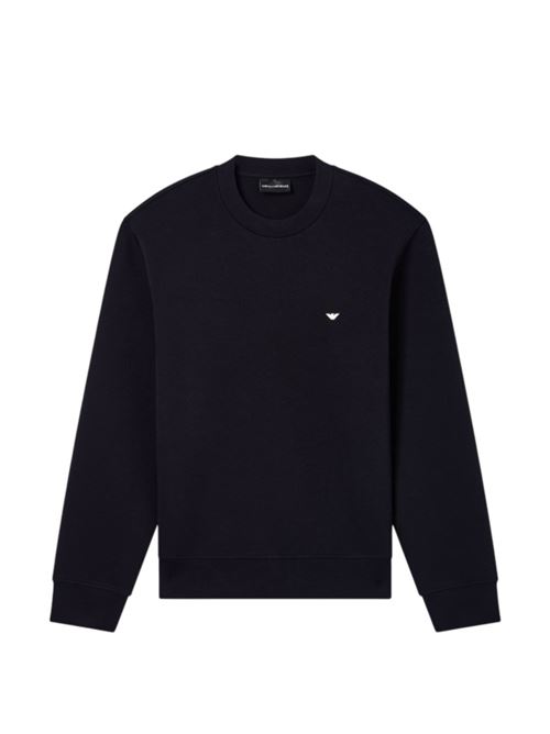 Felpa in double jersey ricamo micro aquila Emporio Armani | EM004533 AF10013.UB118